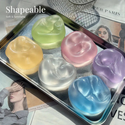 Coco Jelly Squishy Stress Ball – Moldable Sensory Toy: