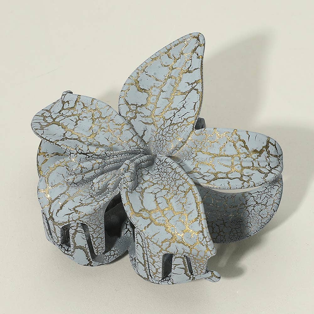 Floral Hair Claw Clips