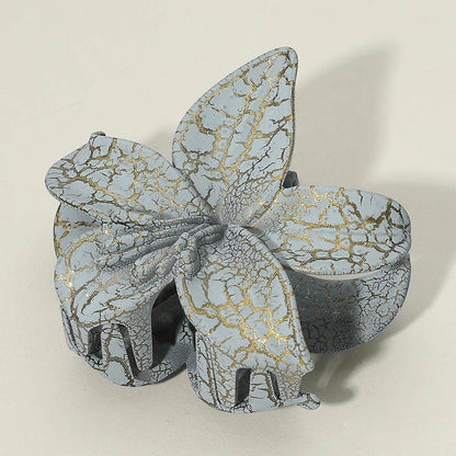 Floral Hair Claw Clips