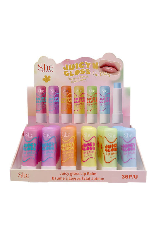 SHE Juicy Fruits Gloss Lip Balm