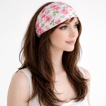 Floral Pattern Hair Scarf Wraps
