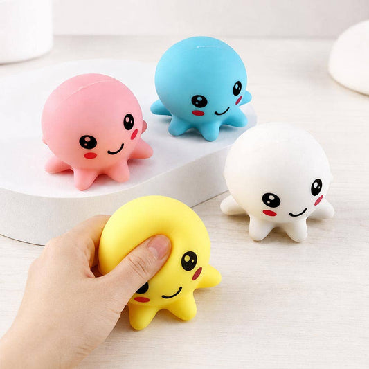 Cute Octopus Squeeze Squishy Stress Relief Toy