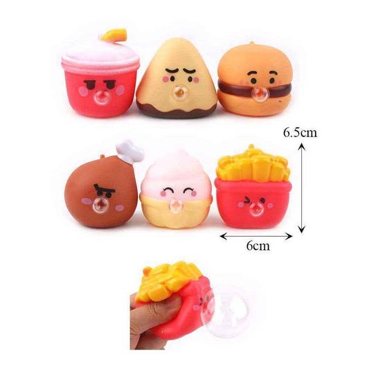 Fast Food Bubble Squeeze Squishy Stress Relief Toy