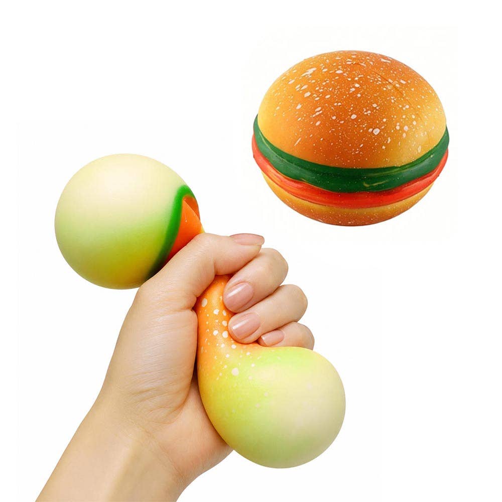 Hamburger Squeeze Squishy Stress Relief Toy