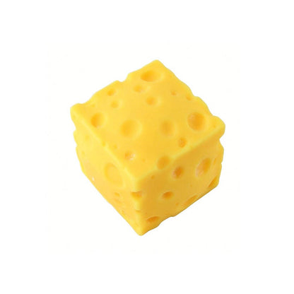 Cheese Cube Squeeze Squishy Stress Relief Toy