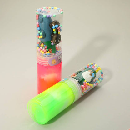 Character Figure Accent Neon Slime Crystal Mud Toys